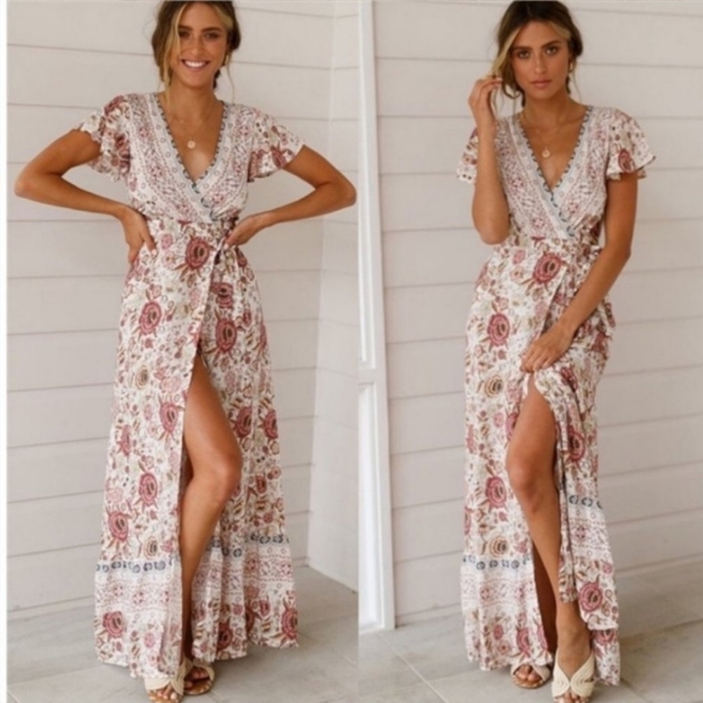 Outlaw floral dress
